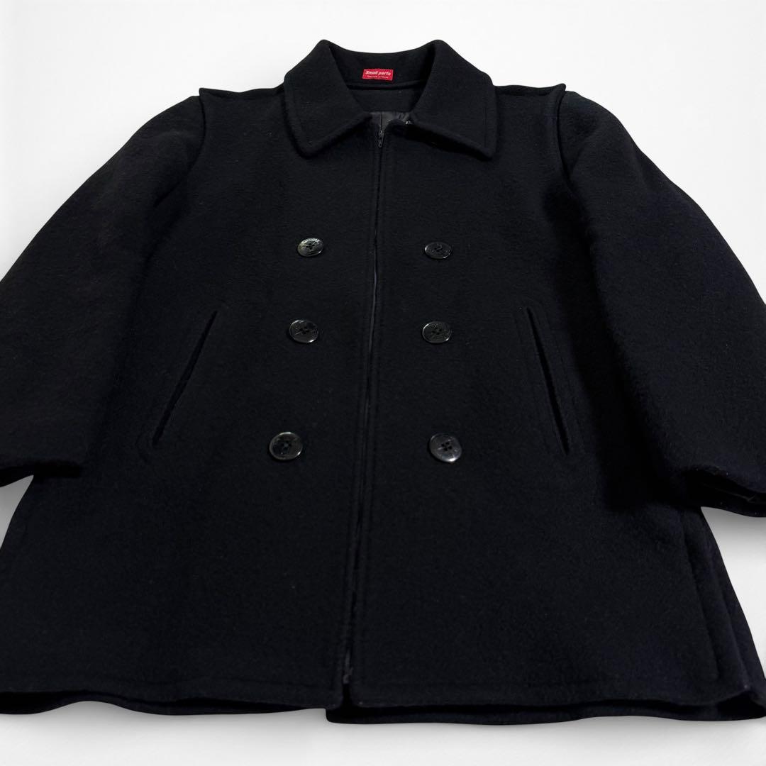 希少 98AW アンダーカバー エクスチェンジ ピーコート スモールパーツ 黒