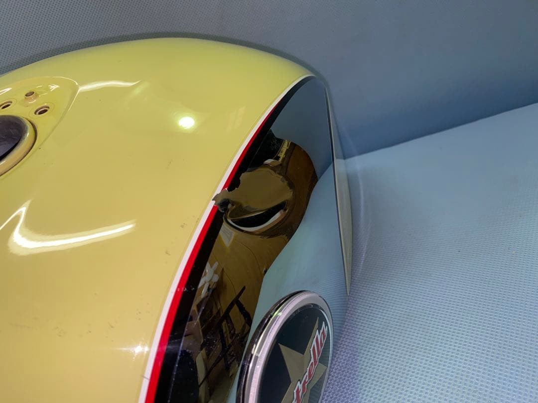 Kawasaki エストレヤ　エストレア　タンク　メッキ　キャブ　カワサキ