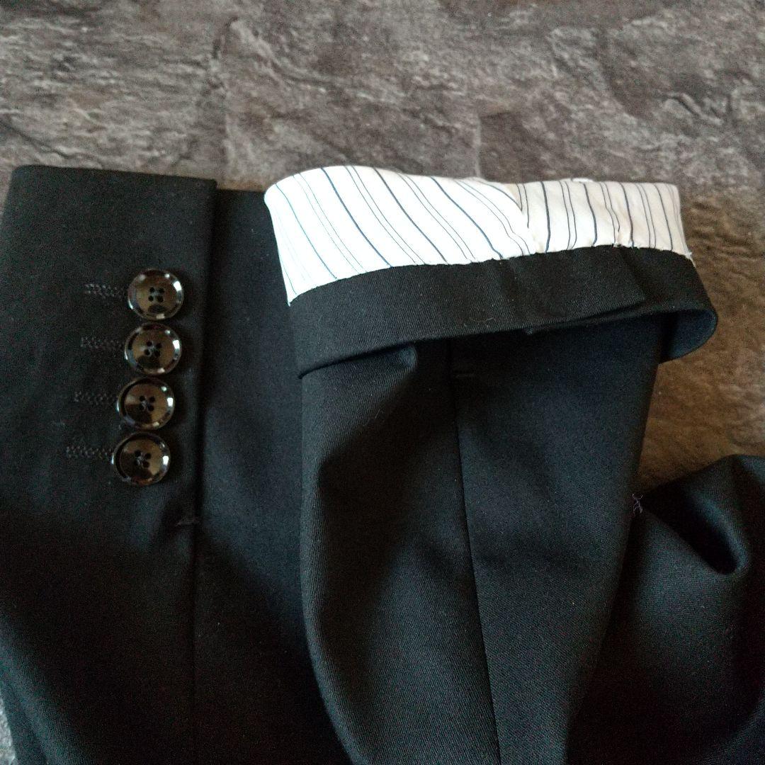 新品未使用　春夏向きZARAセットアップ　細身　COOL素材　ブラック　Ｍ相当