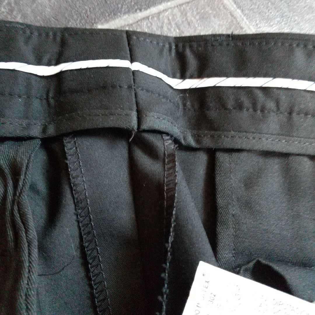 新品未使用　春夏向きZARAセットアップ　細身　COOL素材　ブラック　Ｍ相当