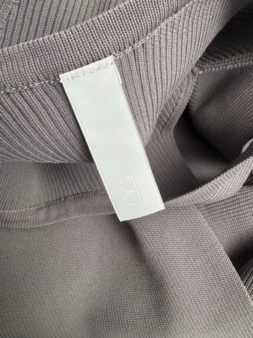 グレー ノースリーブ ロングワンピース　サイズ1