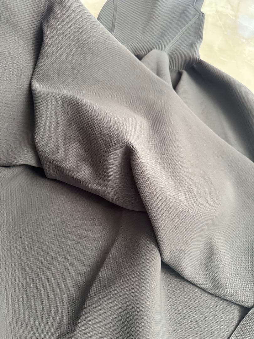 グレー ノースリーブ ロングワンピース　サイズ1