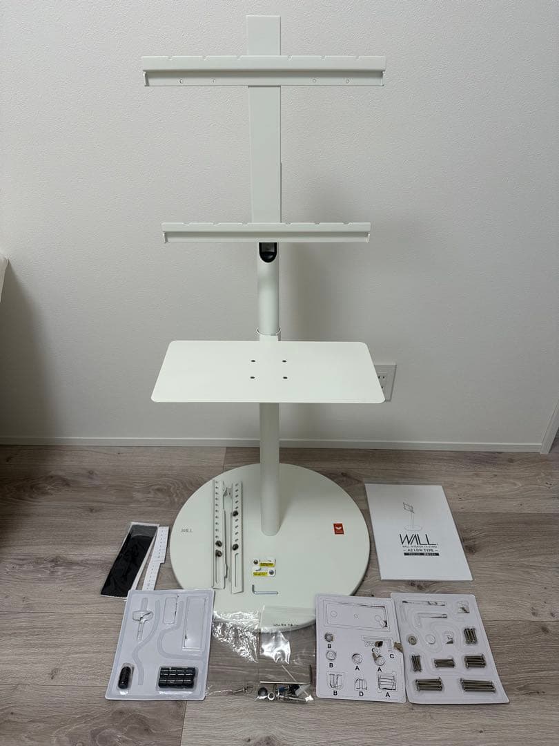 EQUALS WALL A2 ロータイプ 棚板セット　テレビスタンド