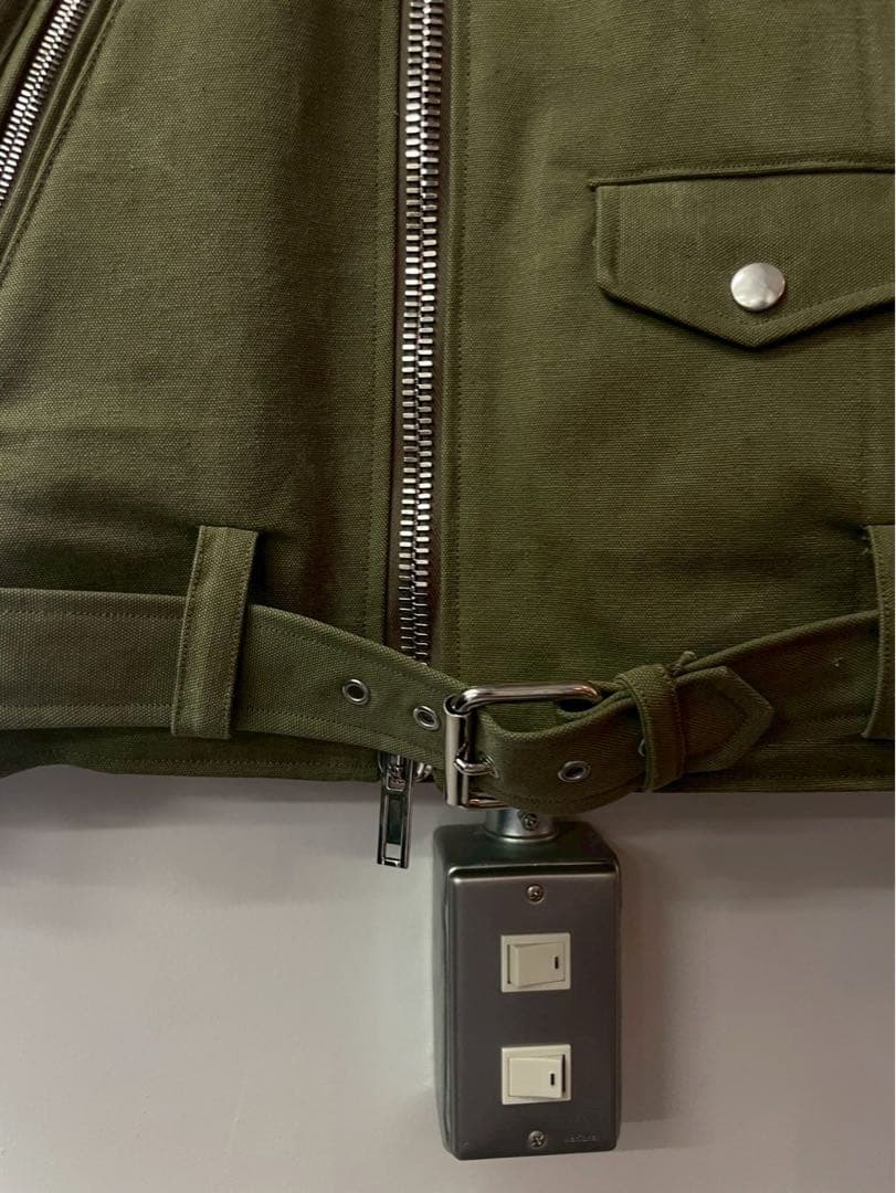 READYMADE MOTORCYCLE JACKET サイズ1カーキ