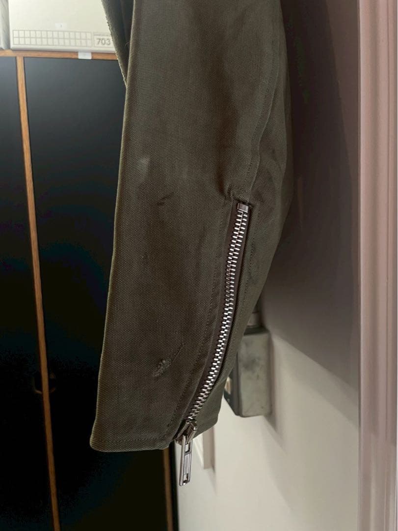 READYMADE MOTORCYCLE JACKET サイズ1カーキ
