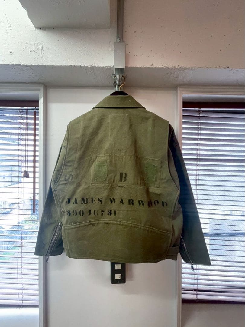 READYMADE MOTORCYCLE JACKET サイズ1カーキ