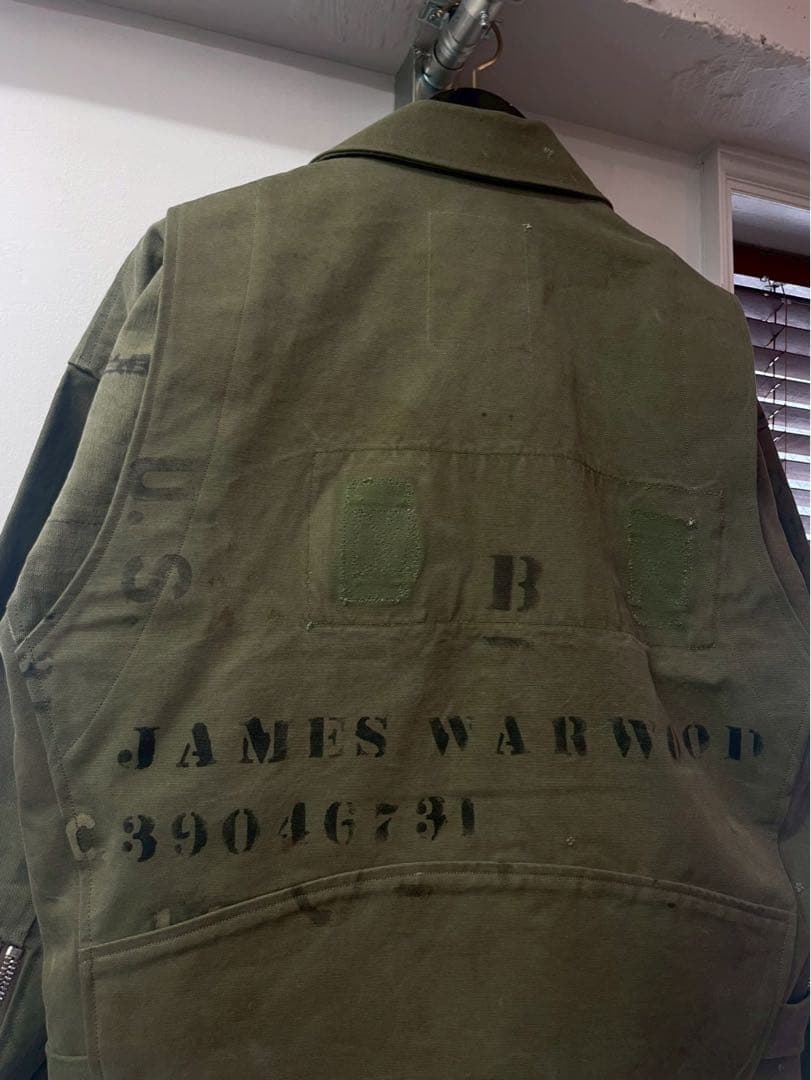 READYMADE MOTORCYCLE JACKET サイズ1カーキ