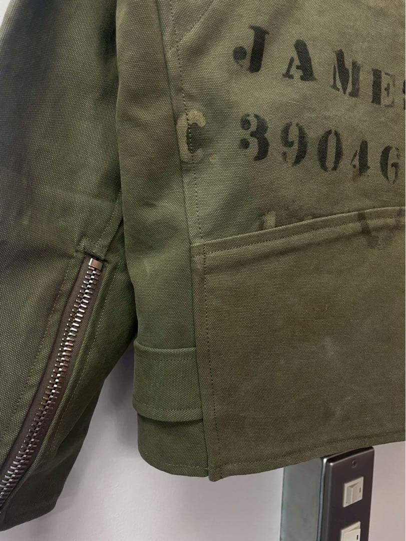 READYMADE MOTORCYCLE JACKET サイズ1カーキ