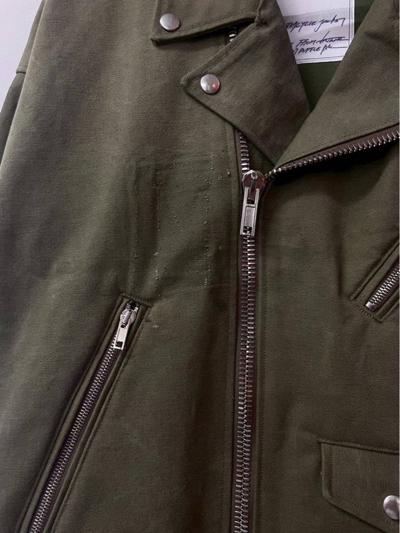 READYMADE MOTORCYCLE JACKET サイズ1カーキ