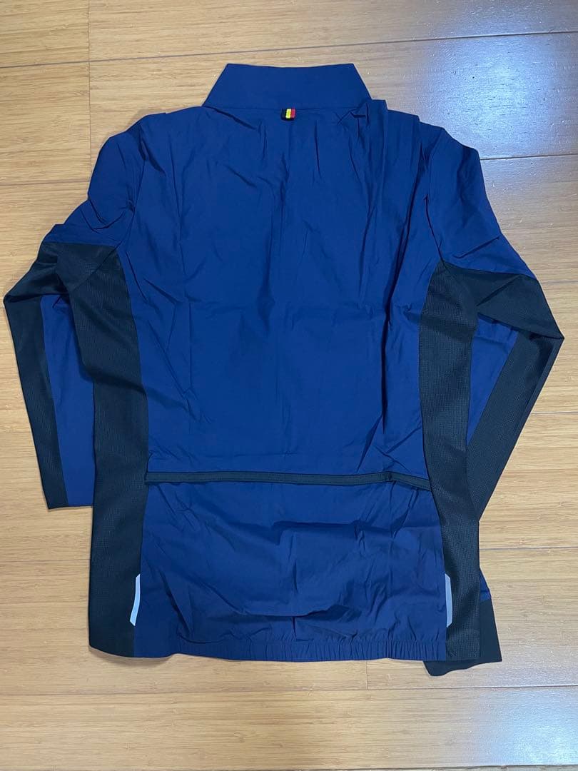 カペルミュール　ストレッチウィンドブレーカー　ネイビーL