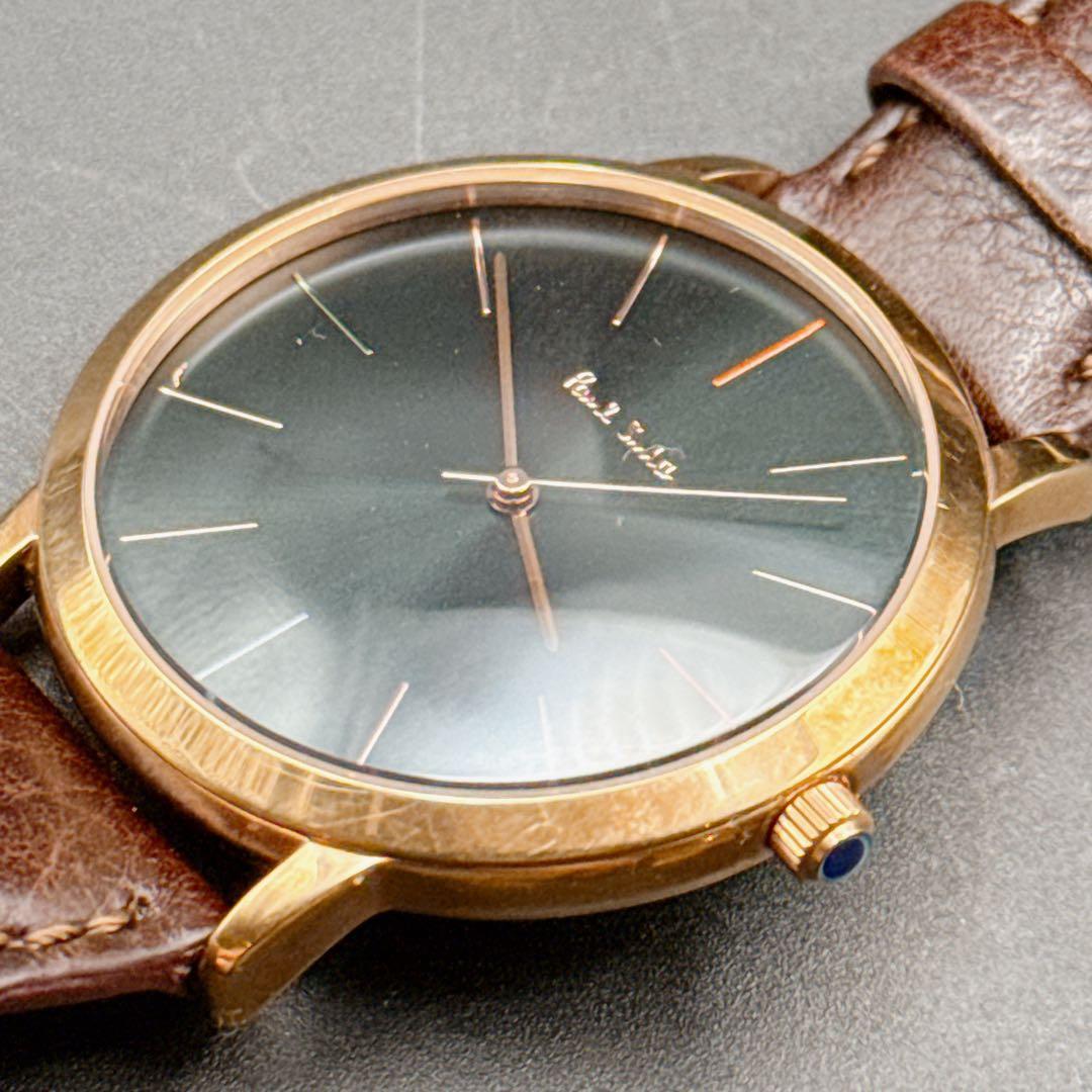 稼働品 美品 Paul Smith クォーツ 稼働 箱付き ポールスミス　メンズ