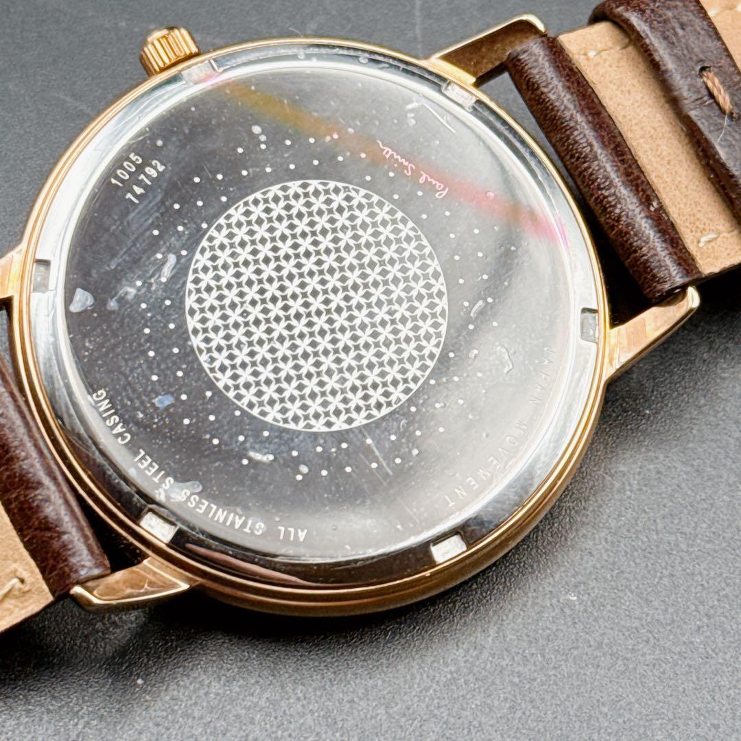稼働品 美品 Paul Smith クォーツ 稼働 箱付き ポールスミス　メンズ