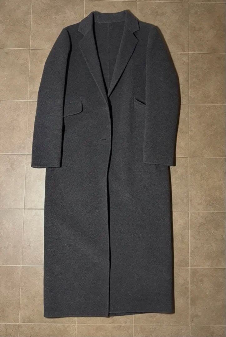 【美品】CINOH チノ カシミヤ混ウールチェスターコート Mサイズ