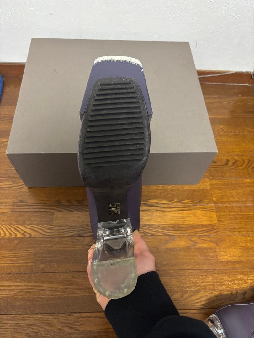 靴 rick owens grilled kiss boots 43