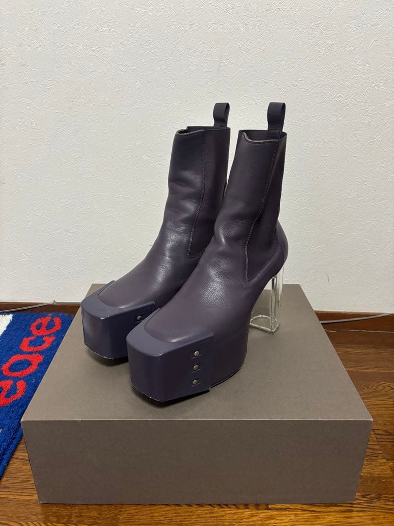 靴 rick owens grilled kiss boots 43