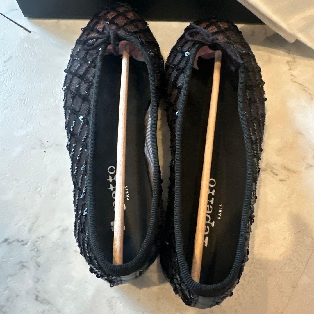 repetto Lilouh Ballerinas 35 ブラック レペット