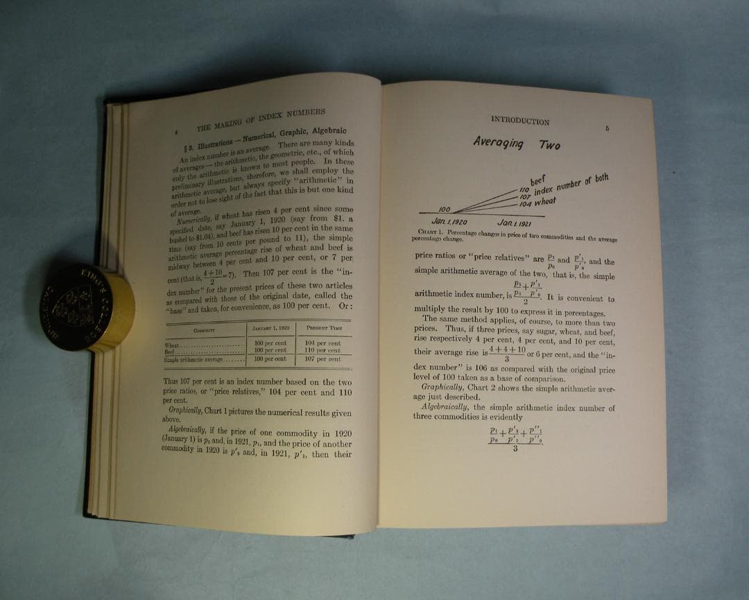 Fisher, I. “The Making of Index Number“