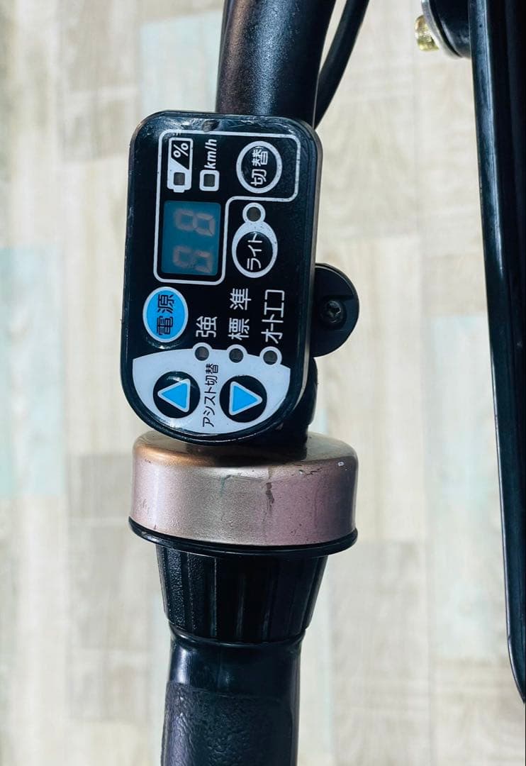 超特価！アンジェリーノ⭐️ブリヂストン子供乗せ電動アシスト自転車Y3195