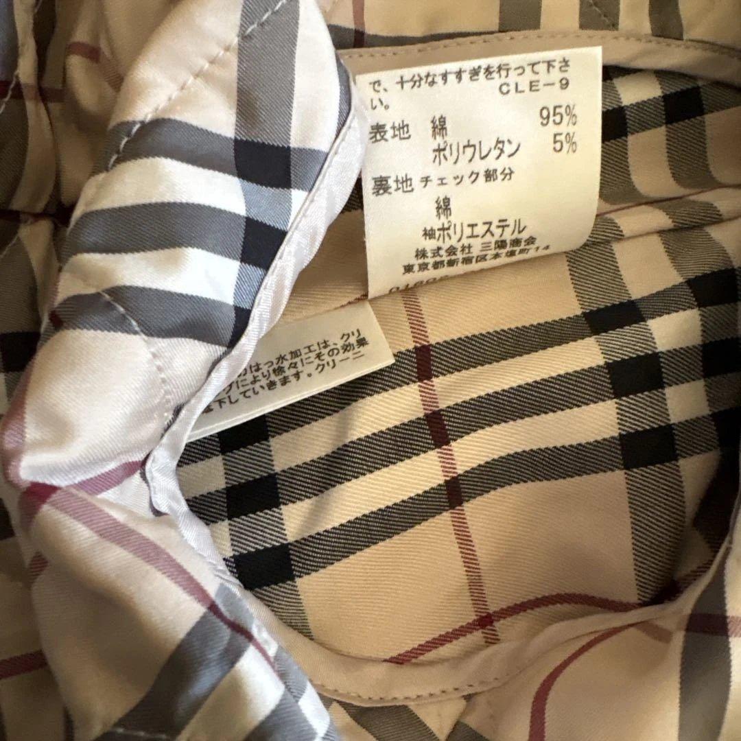人気✨バーバリー　ノバチェック トレンチコート ライナー付　ピンクベージュ