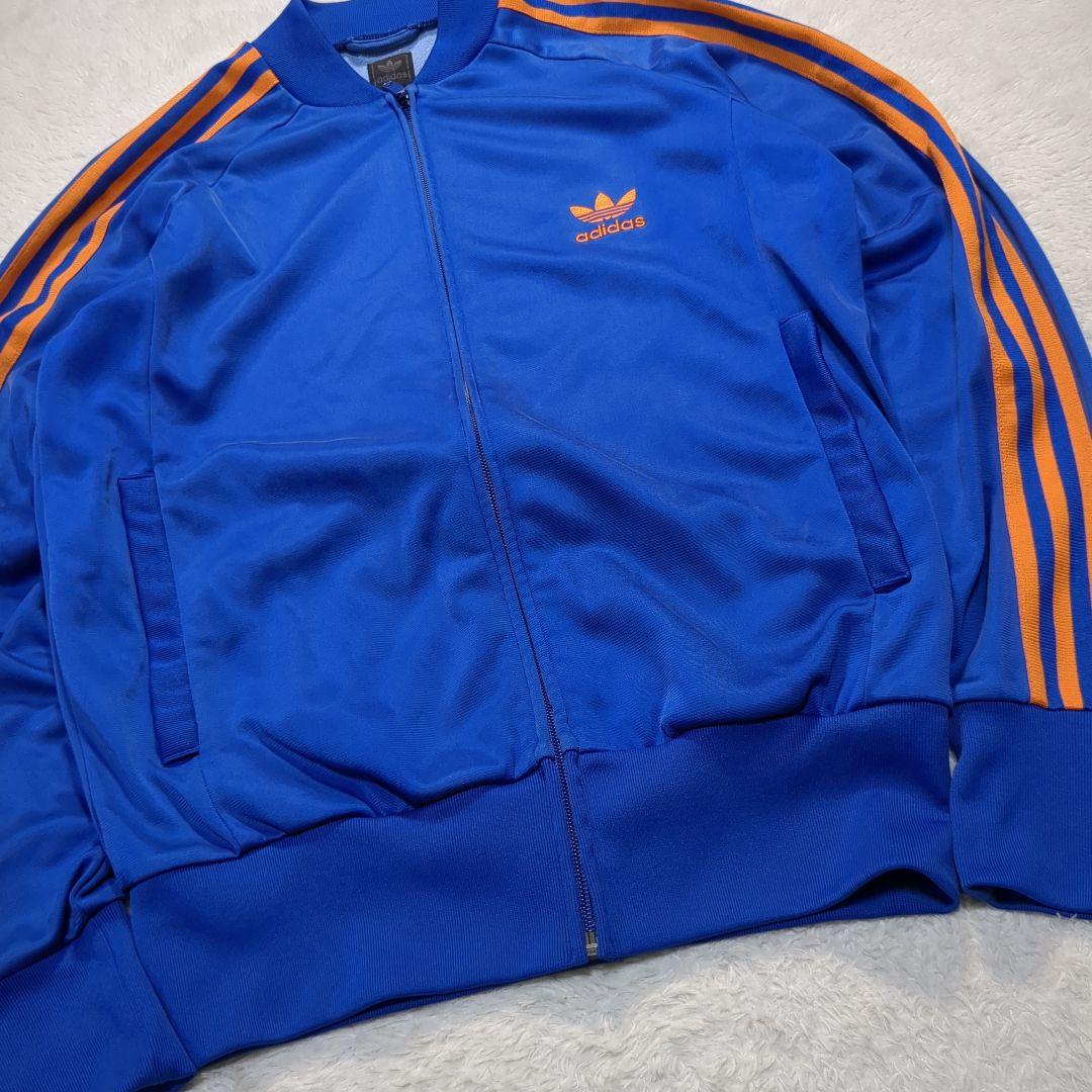 ✨Y2K！L✨adidas ATP トラックジャケット ブルー 刺繍トレフォイル