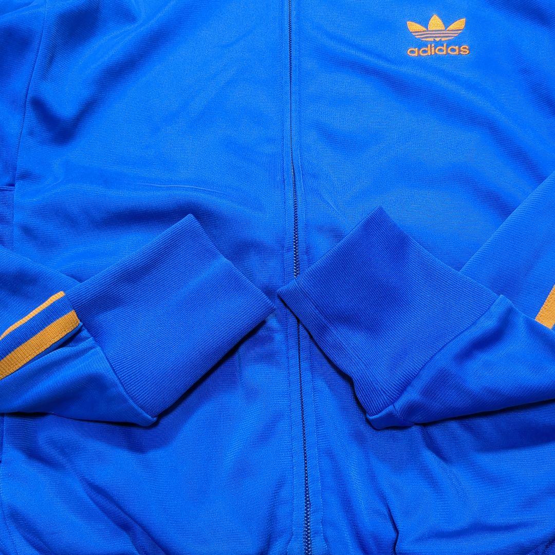 ✨Y2K！L✨adidas ATP トラックジャケット ブルー 刺繍トレフォイル