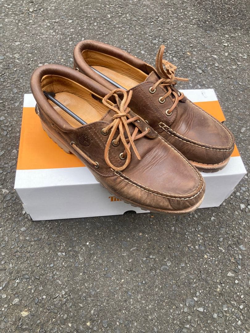 Timberland 3eye スリーアイ モカシンデッキシューズ
