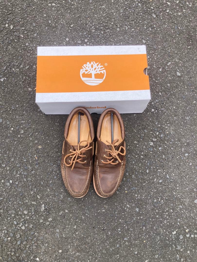 Timberland 3eye スリーアイ モカシンデッキシューズ
