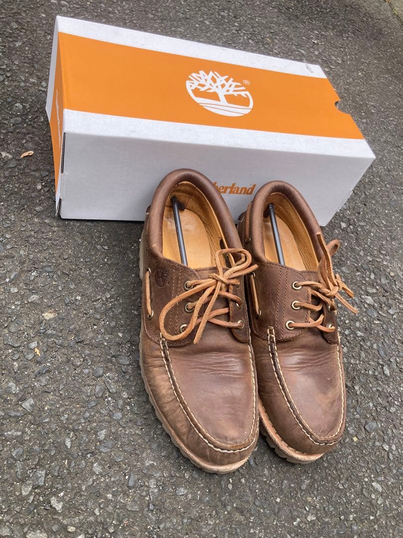 Timberland 3eye スリーアイ モカシンデッキシューズ
