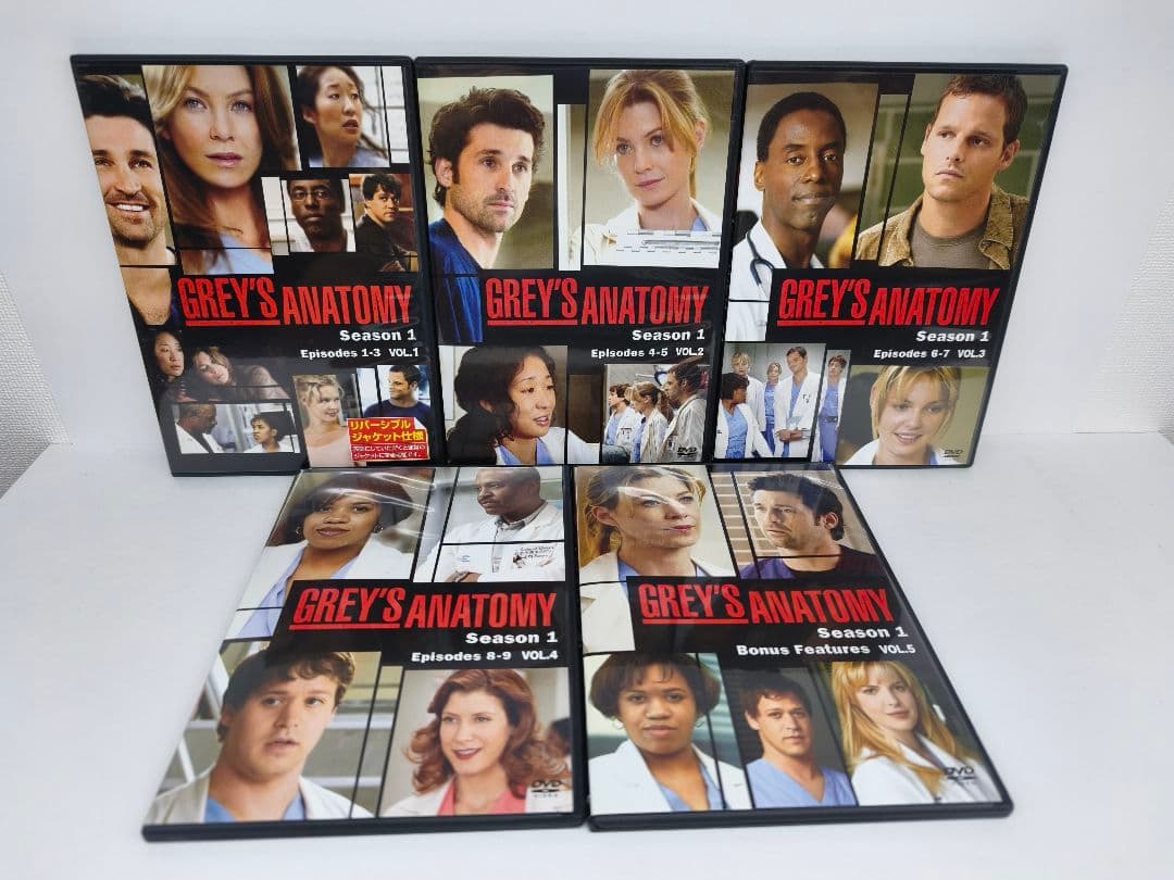グレイズ・アナトミー DVD シーズン1〜9-1 セット