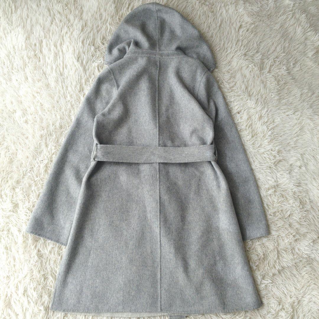 希少XL♡極美品✨トゥービーシック ウールリバーライトコート 上質 グレー 42