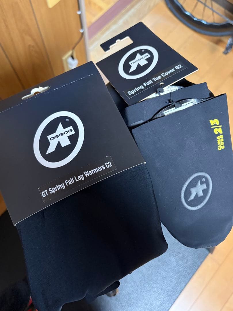 ウェア ASSOS Leg Warmers C2 & Toe Covers G2