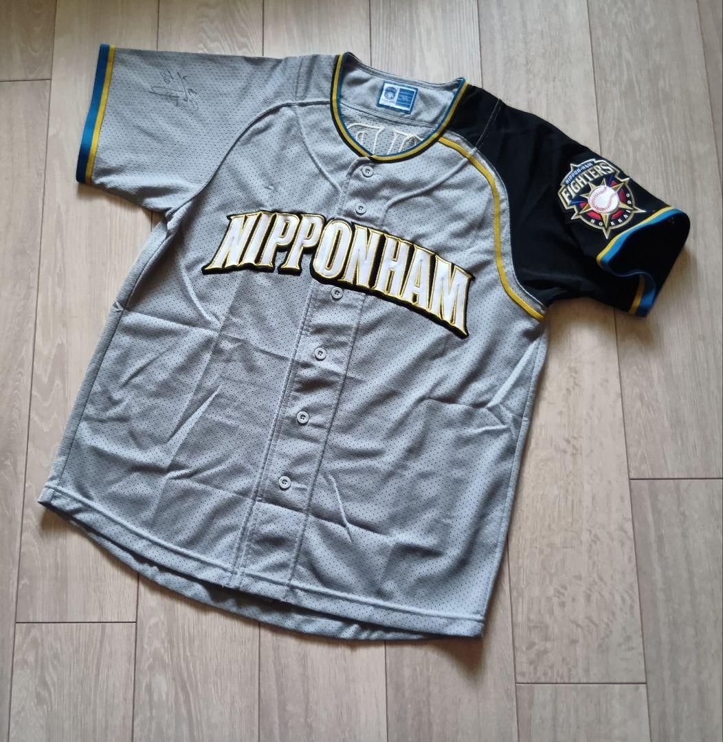 【サイン】日本ハム　ファイターズ　坪井　ビジター　ユニフォーム　ミズノ　S