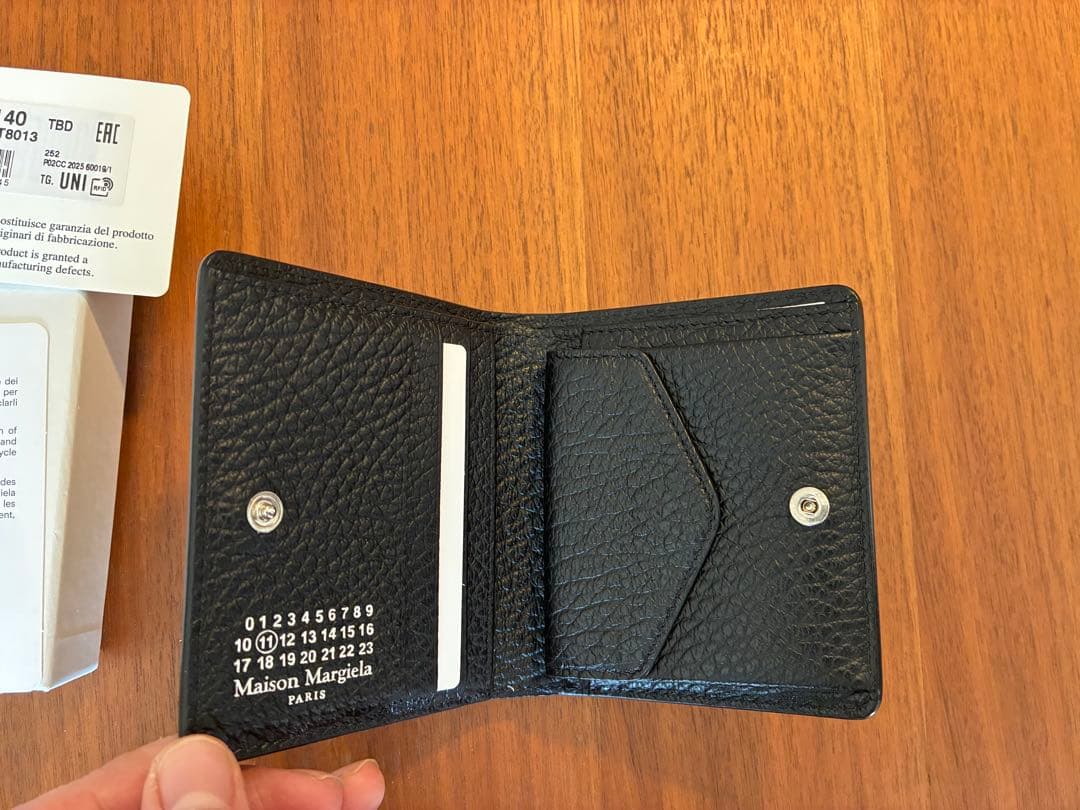 【本日特別値下げ】正規品　Maison Margiela 二つ折り財布