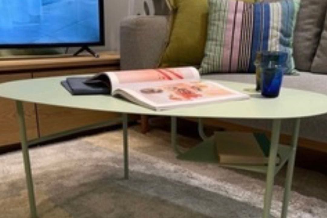 unico ローテーブル センターテーブル　ミントグリーン