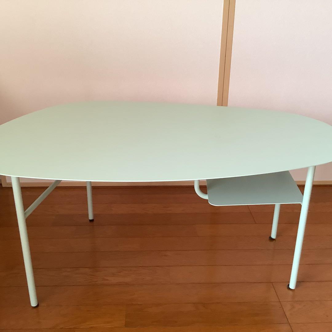 unico ローテーブル センターテーブル　ミントグリーン