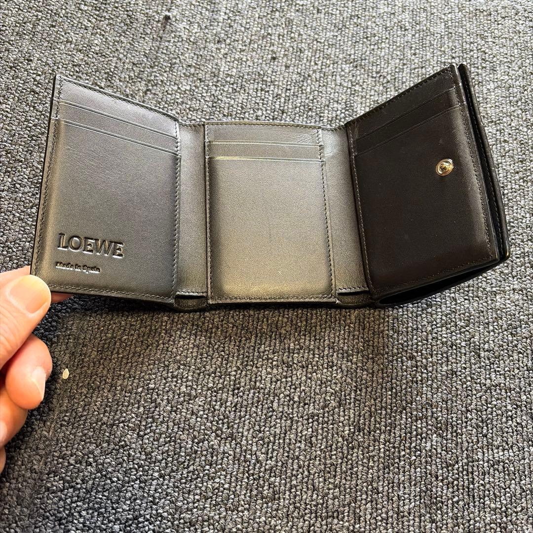 T*様 ロエベ LOEWE 三折財布 C660TR2X02 トライフォールド ウ