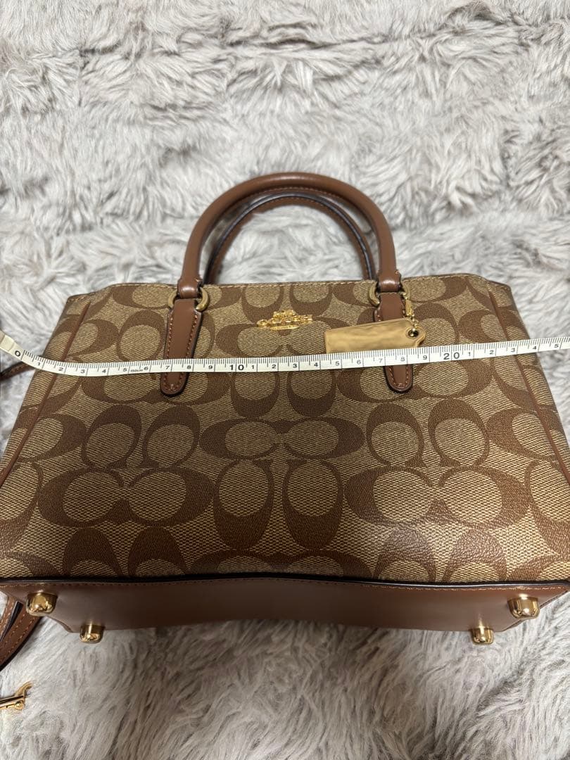 COACH コーチ シグネチャー柄2wayバッグ