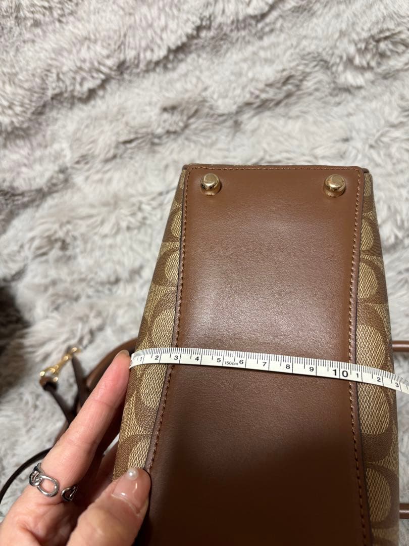 COACH コーチ シグネチャー柄2wayバッグ