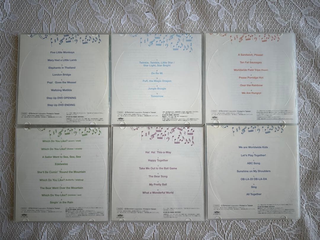 World wide Kids DVDとCD