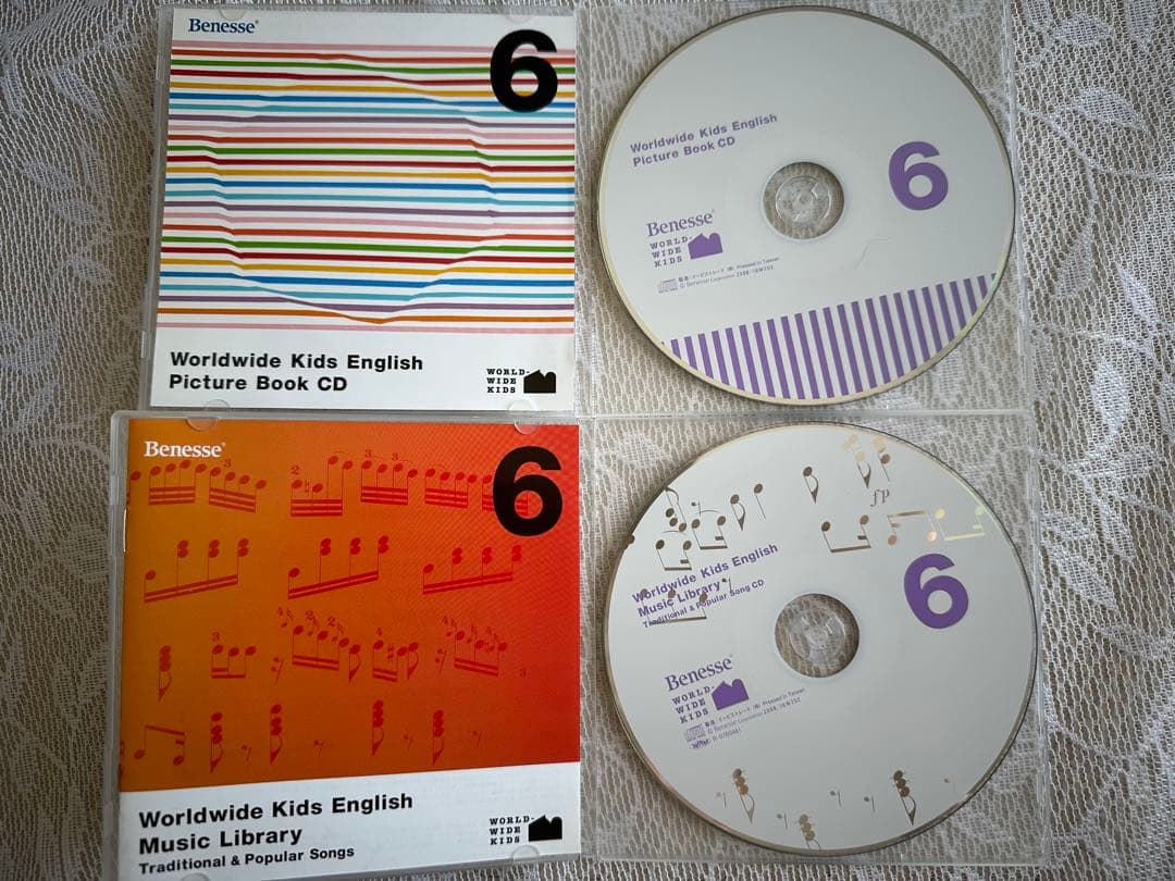 World wide Kids DVDとCD