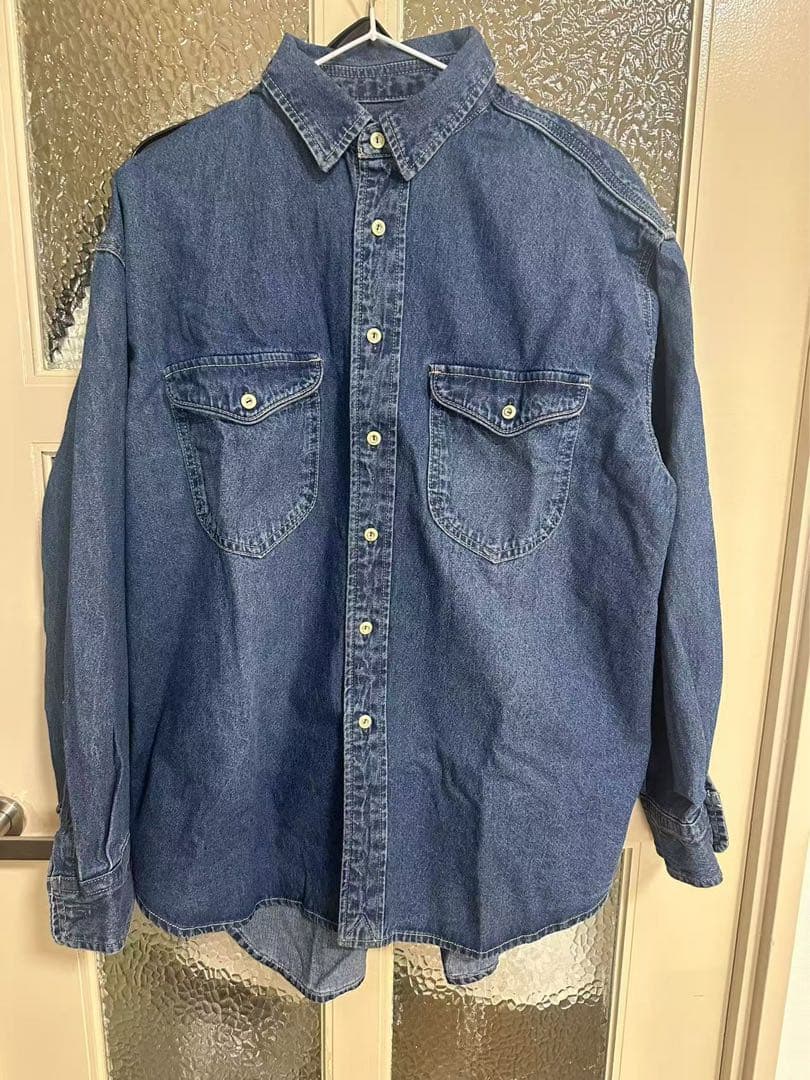 SLOBE IENA LE DENIMライトオンスBDUシャツ