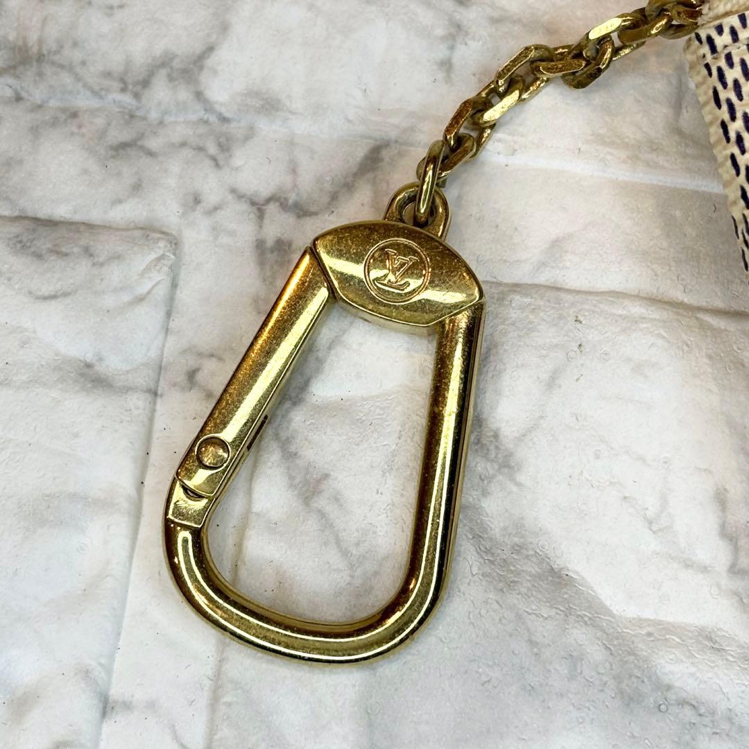 ルイヴィトン LV ポシェット クレ 小銭入れ ケース ダミエアズール