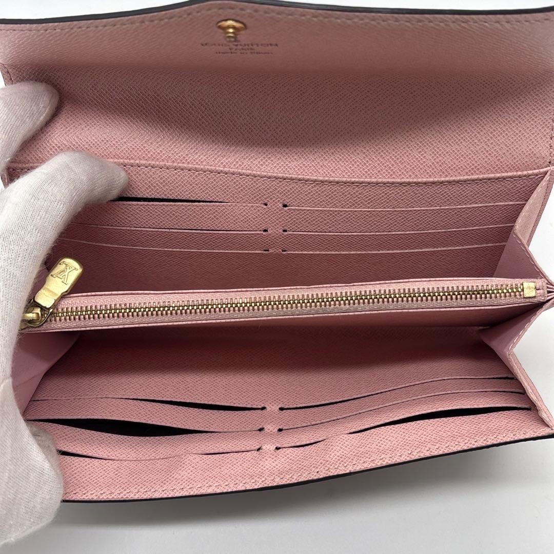 極美品 ルイヴィトン ポルトフォイユサラ モノグラム ブラウン M62235