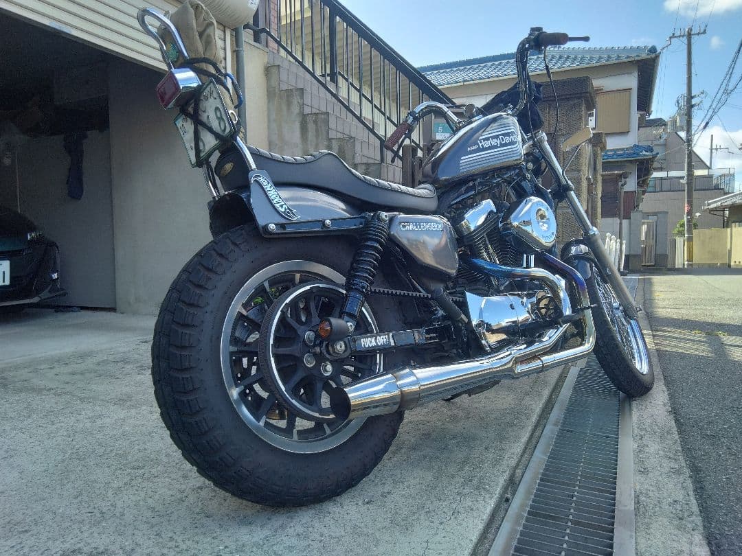 ハーレー　サンダーヘッダー　スポーツスター　フルエキ