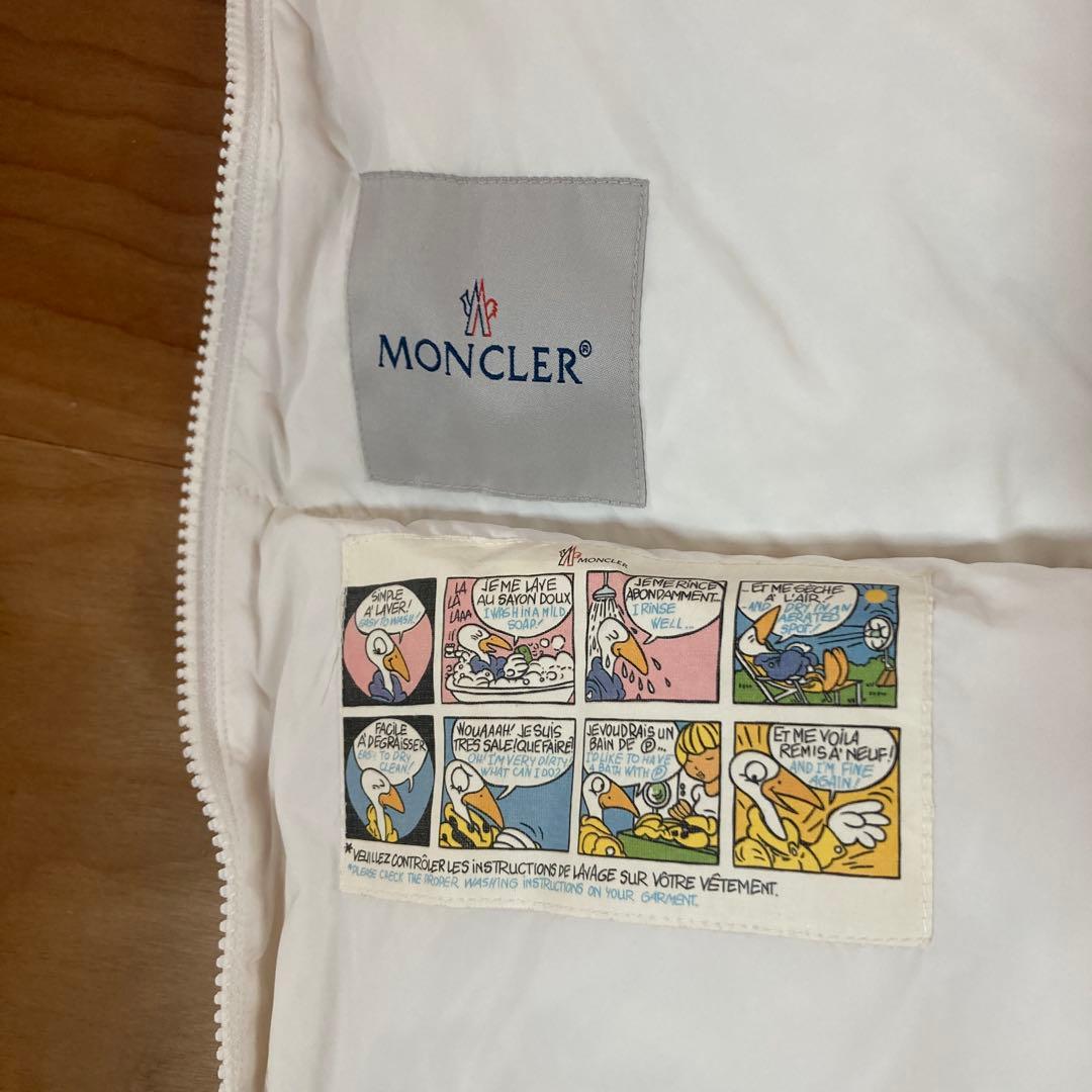 MONCLER ピンク ダウンおくるみ