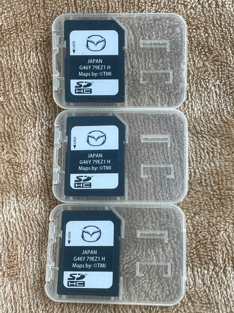 MAZDA 地図 SD G46Y 79EZ1 H 2021年秋　3枚セット