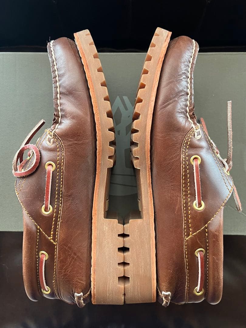 Timberland 3eye ブラウン デッキシューズus8.5