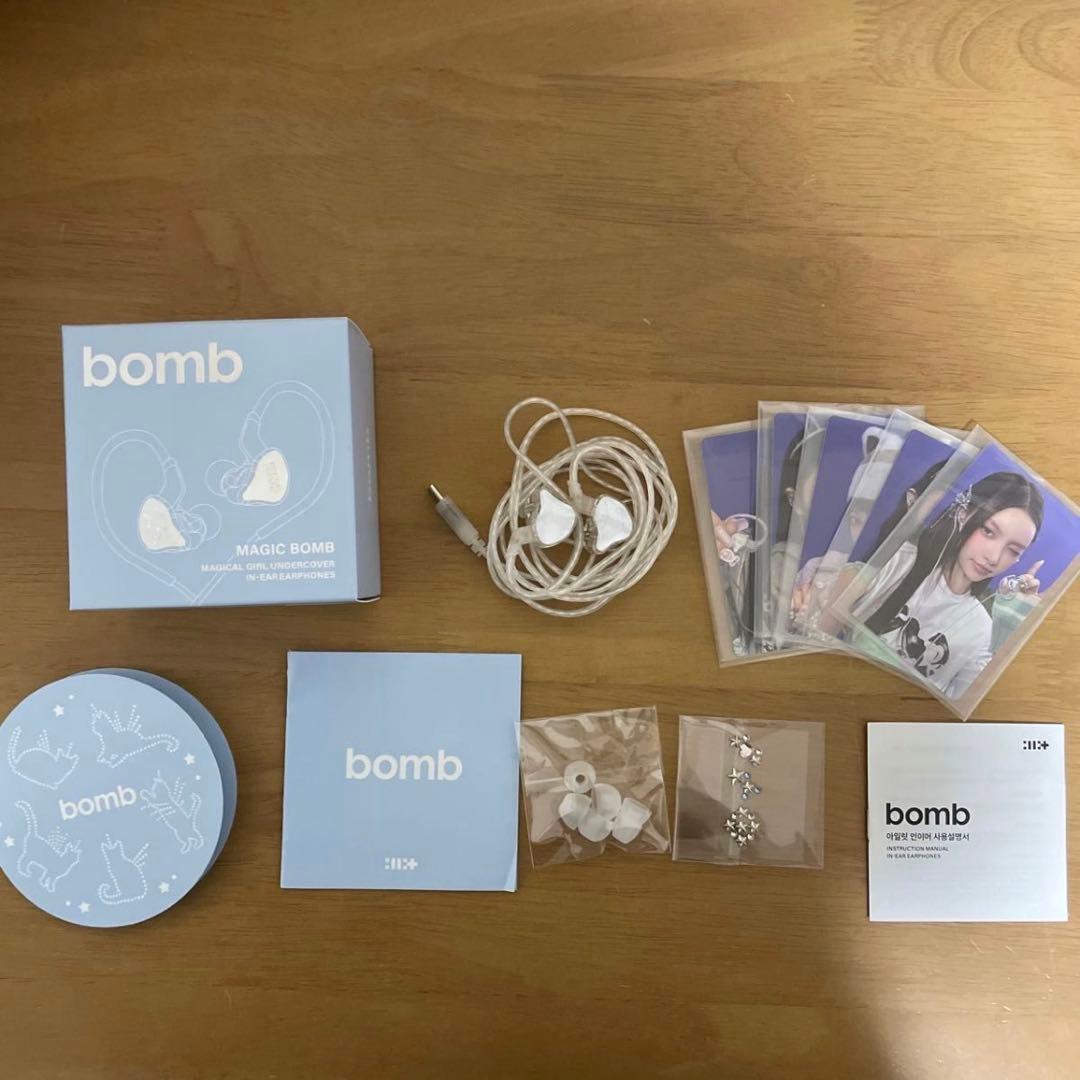 ILLIT イヤモニ風イヤホンbomb MagicBomb インイヤーイヤフォン