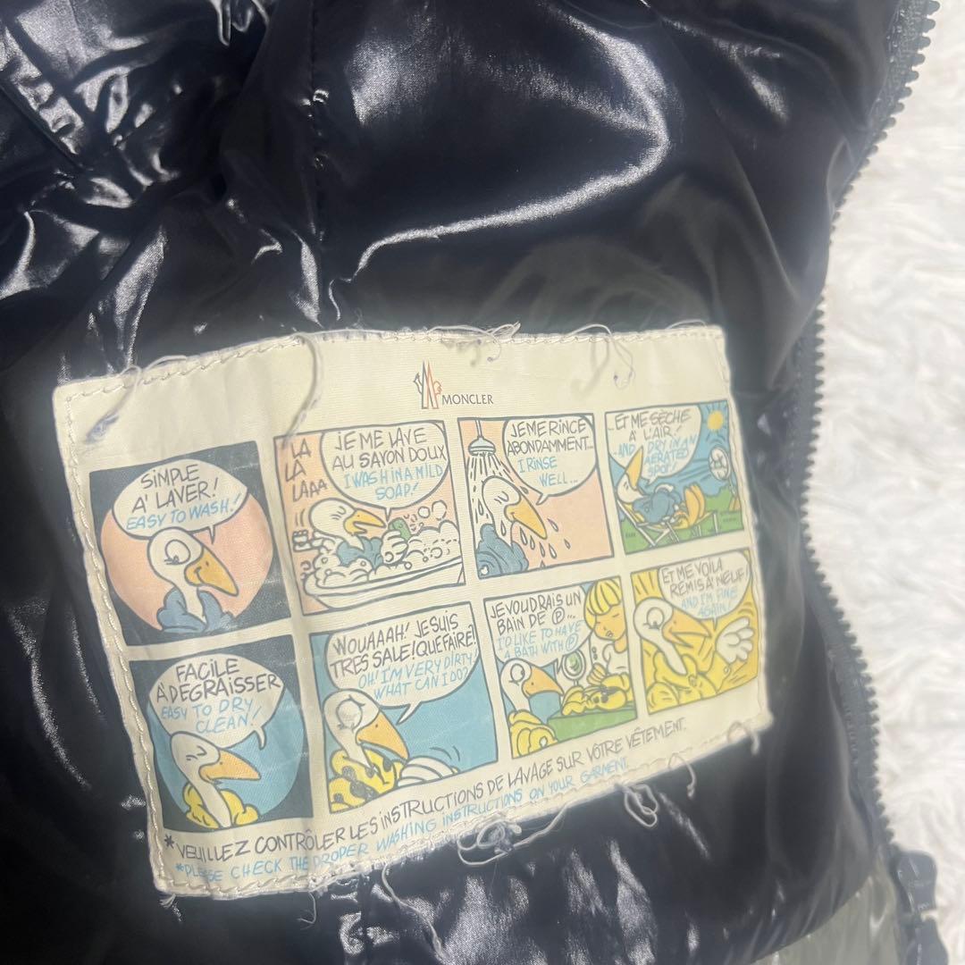 【良品】MONCLER モンクレール　ダウンベスト サイズ00 オリーブ色