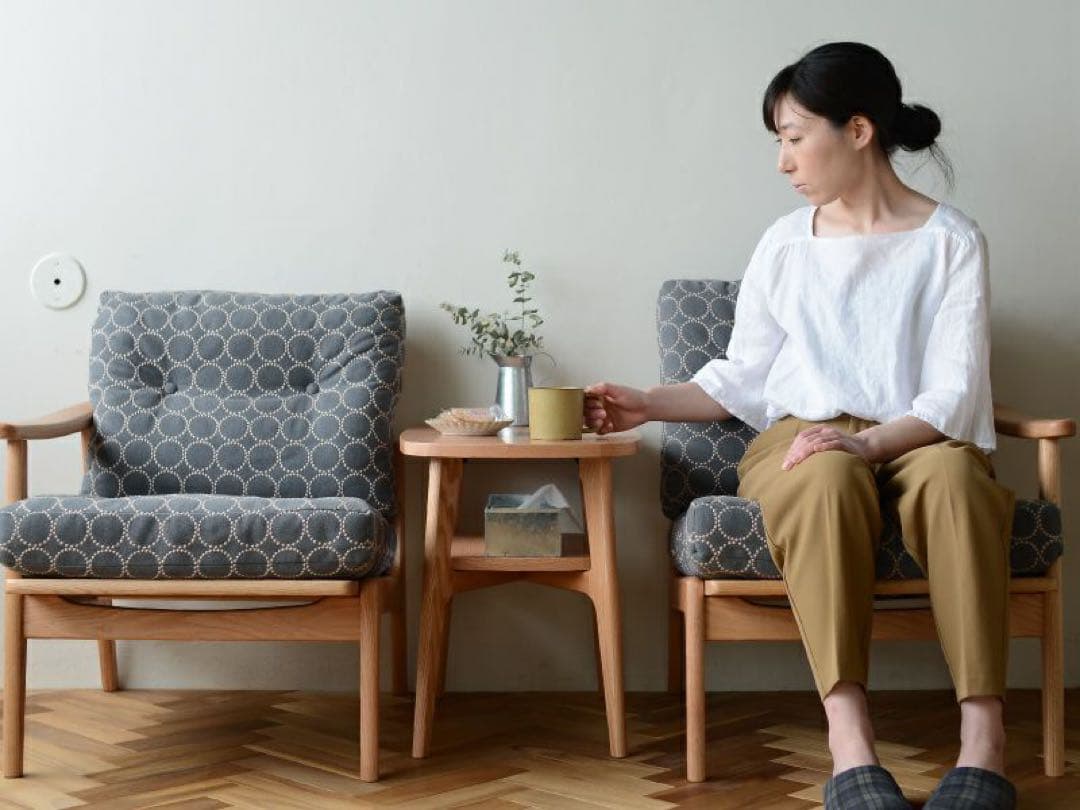 マルニ60+ サイドテーブル40 オーク